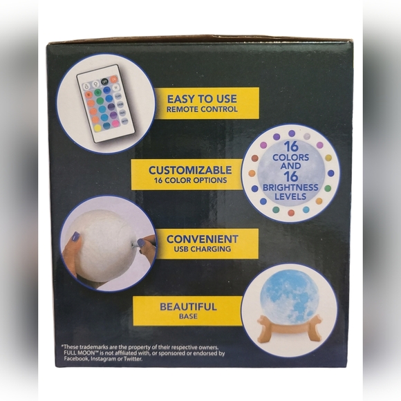 Full Moon multi colored - Picture 4 of 14